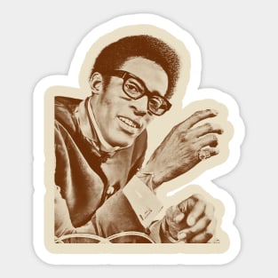 David Ruffin ~ Retro Vintage Sketches Sticker